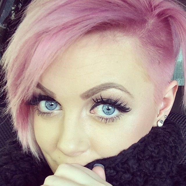 Aveda Pink Hair Color