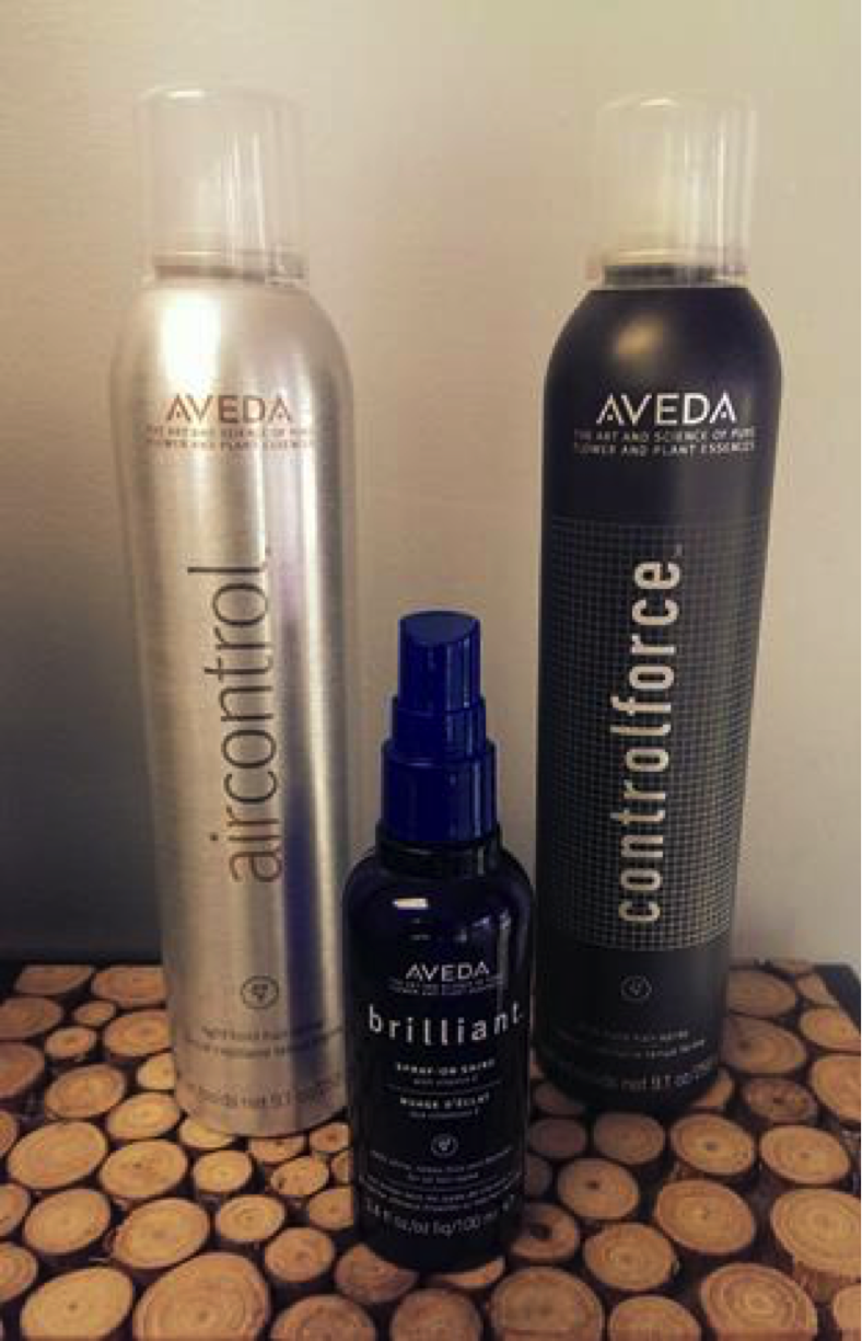 image of aveda products