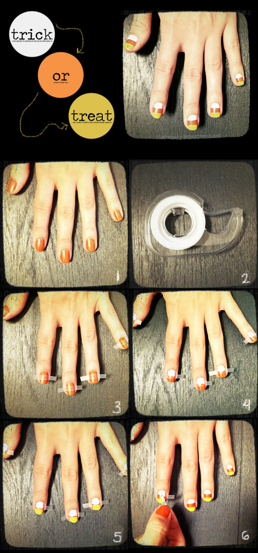 image of Halloween nails