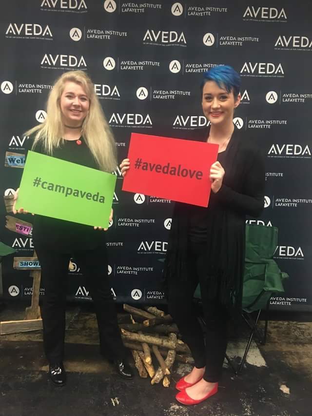 new students at aveda institute lafayette