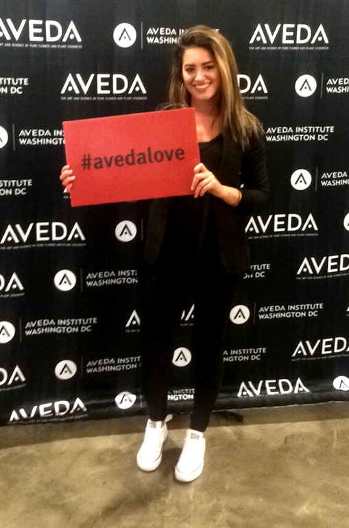 Aveda institute Washington DC Student of the Month