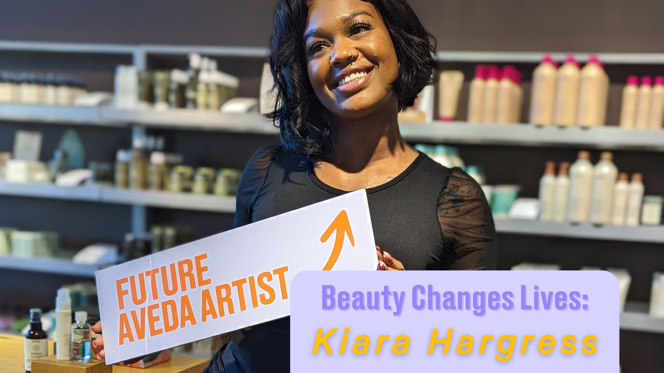 BEAUTY CHANGES LIVES WINNER: Kiara Hargress