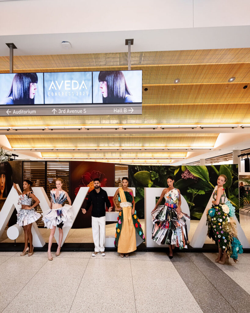 Aveda Models at Aveda Congress - Beauty Education