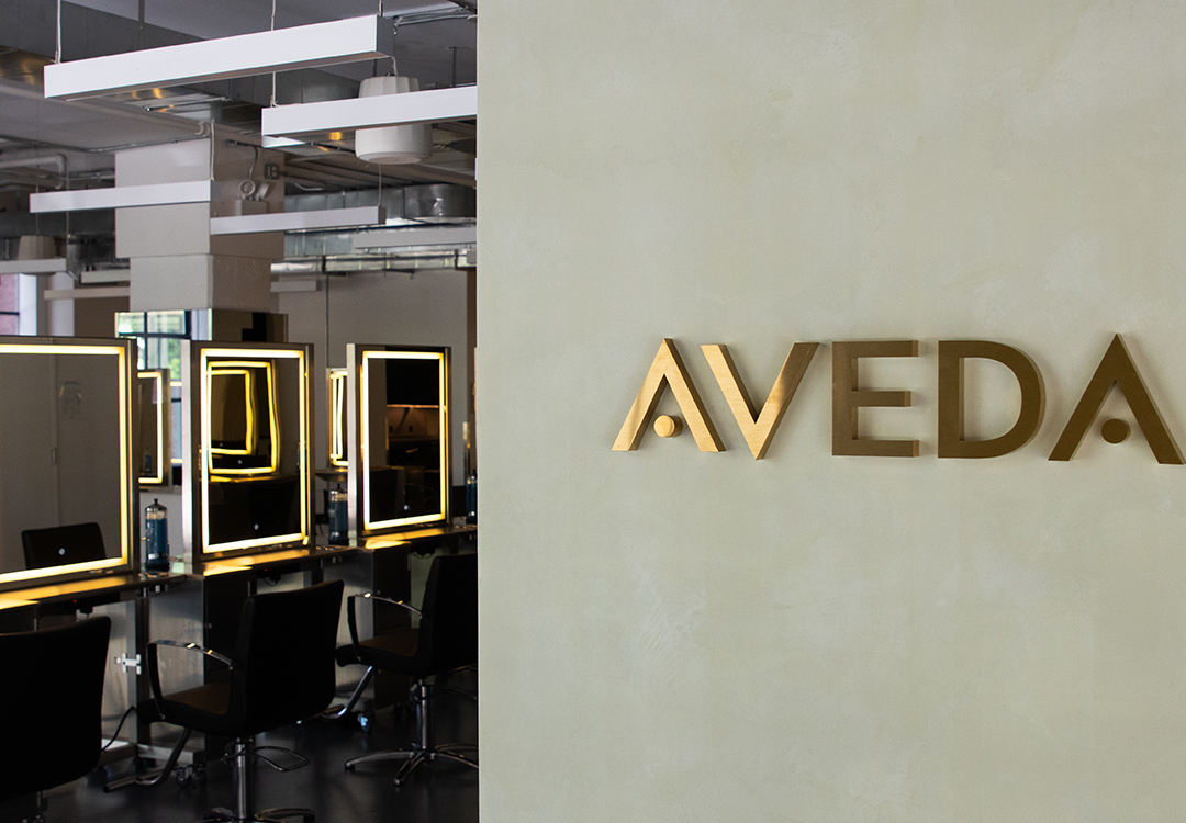 Modern salon training environment at Aveda Arts New York featuring hands-on cosmetology education in NYC.