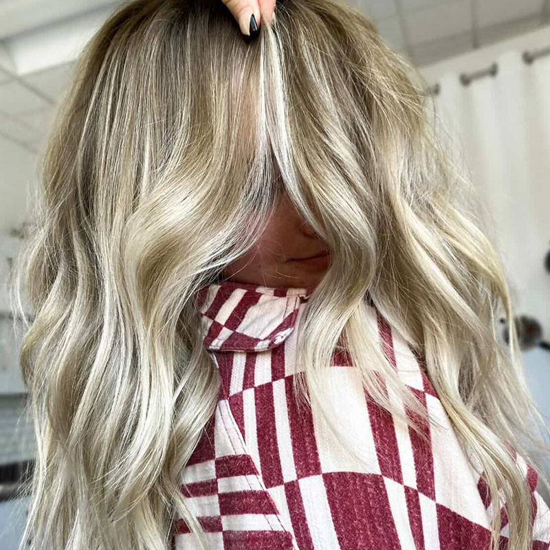 Ellie Bailey Alumni Hair Stylist Work - Blonde Guest