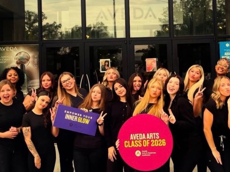 Aveda Arts students, educators, alumni, and salon professionals gathered during Industry Days.