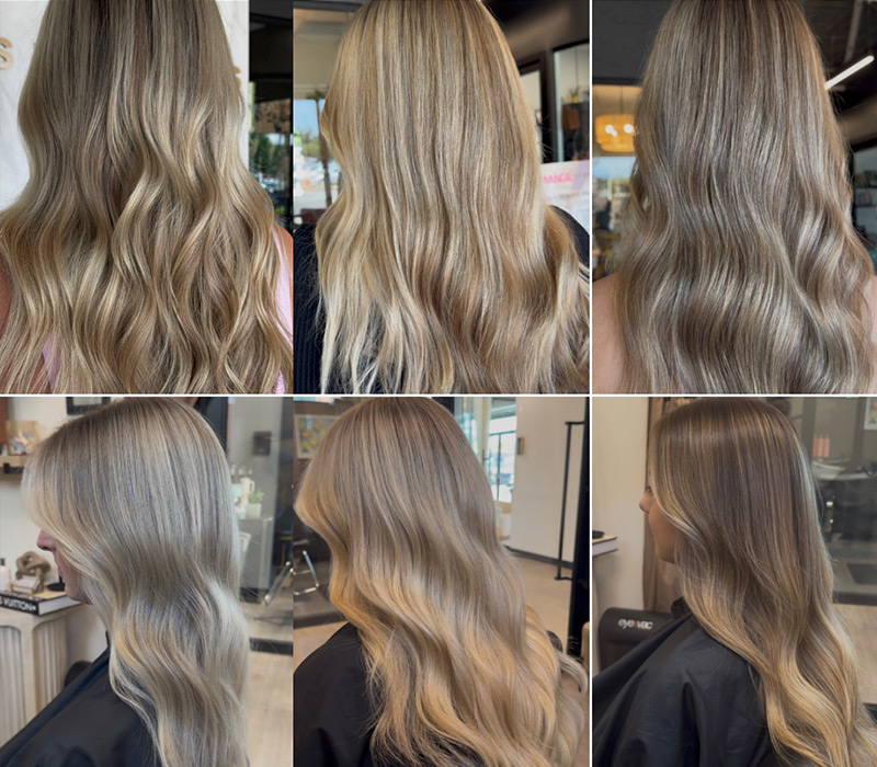 Sadie Anabelle - Blonde & Extension Hairstyle Portfolio
